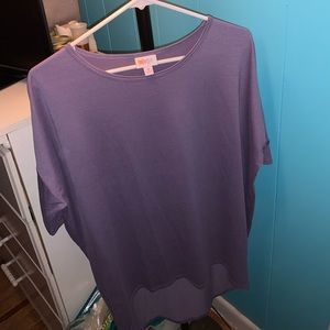 LuLaRoe lavender t-shirt